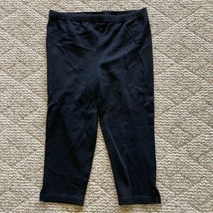 5/$15 Zoey & Beth Casual Black Capri Leggings XL (Runs Small!)